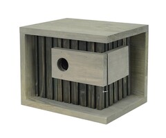 Patkar Nestkast Boedapest - 32 mm opening - Houtbeits op waterbasis