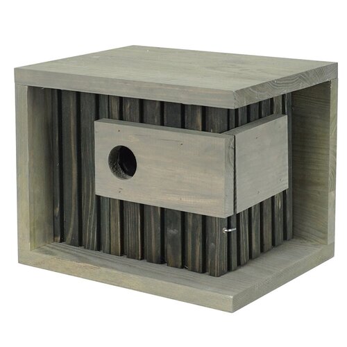 Patkar Nestkast Boedapest - 32 mm opening - Houtbeits op waterbasis