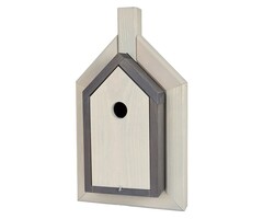 Patkar Nestkast Stavanger - Grijs - 32 mm invliegopening - 38 cm