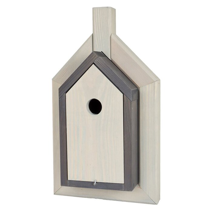 Patkar Nestkast Stavanger - Grijs - 32 mm invliegopening - 38 cm