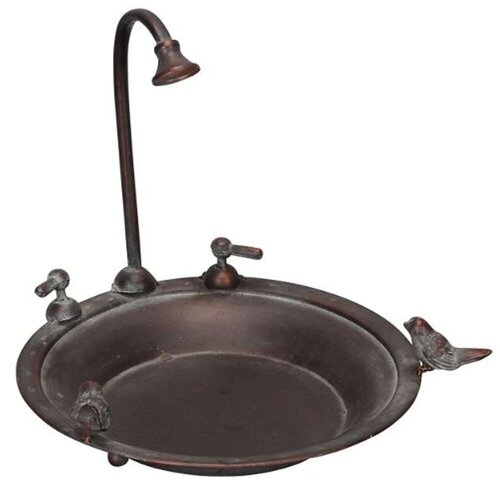 Meuwissen Agro Vogelbad met kraan - Metaal - Nostalgische gootsteen