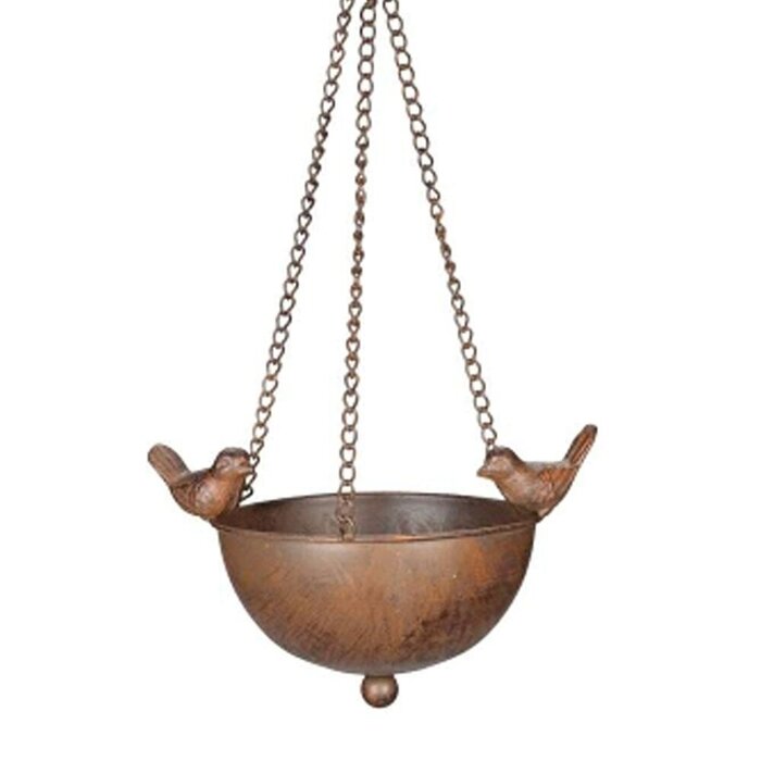 Meuwissen Agro Vogelbad - Hangend - 11 x 18 cm - Bruin