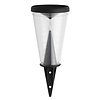 TFA Dostmann Moderne regenmeter - Kunststof - Zwart/transparant