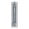 TFA Dostmann Metalen thermometer - Zilver - 19 cm - Binnen & buiten