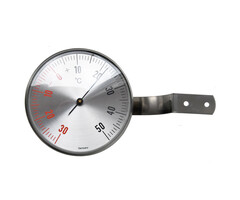 TFA Dostmann Raamthermometer - rond RVS