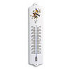 TFA Dostmann Metalen thermometer - 32,5 cm - Vogelmotief