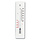 Thermometer metaal - wit - 22 cm