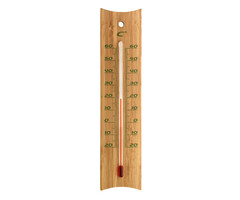 TFA Dostmann Duurzame Bamboe Thermometer - 20 cm