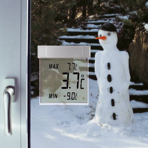 TFA Dostmann Vision Vensterthermometer - Digitaal