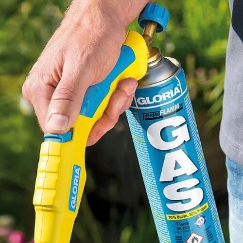 Gloria Gasfles 600 ml - Onkruidbranders - 70% butaan - 30% propaan