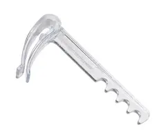 De Wiltfang Bevestigingsset voor dakgootborstels - 2 stuks - 150 mm