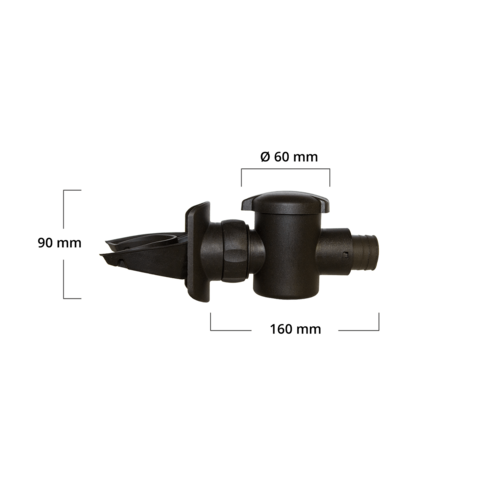 Garantia Speedy vulautomaat - 70 - 100 mm - Alles in één