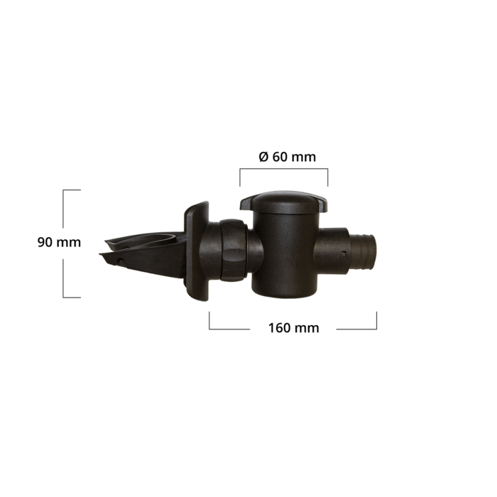 Garantia Speedy vulautomaat - 70 - 100 mm - Alles in één