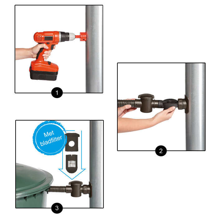 Garantia Speedy vulautomaat - 70 - 100 mm - Alles in één