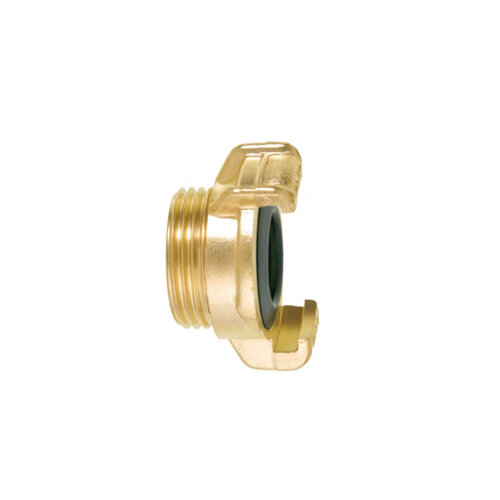 Geka Plus snelkoppeling  - 1" Buitendraad - Messing