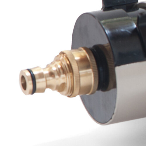 Silverline Koppelstuk - Buitendraad 3/4" - Messing