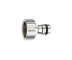Geka Kraanaansluiting chroom voor 1/2" kraan