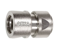 Geka Slangkoppeling chroom - 1/2" slang