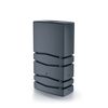 Prosperplast Aqua Tower Regenton - 350 liter - Antraciet/Grijs