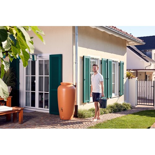 Garantia Amphore regenton - 300 of 500 liter - Messing tapkraan