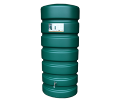 Garantia Classic regenton - 650 liter groen - Chromen tapkraan