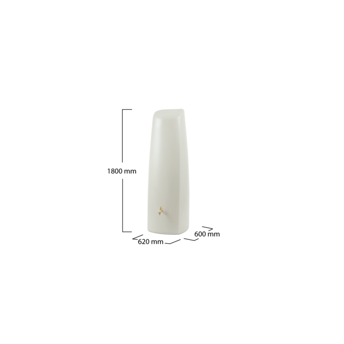 Garantia Elegance regenton - 400 liter - Inclusief tapkraan