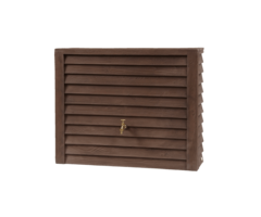 Garantia Woody regenton - 350 liter - 2 kleuren - Houtnerfstructuur