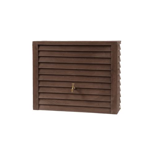 Garantia Woody regenton - 350 liter - 2 kleuren - Houtnerfstructuur
