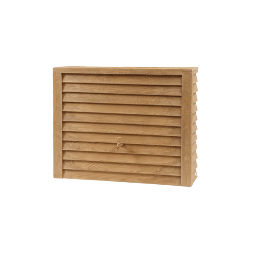 Garantia Woody regenton - 350 liter - 2 kleuren - Houtnerfstructuur