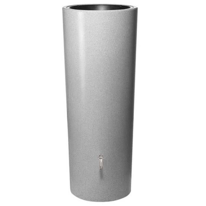 Garantia Stone Silver regenton - 350 liter - Inclusief plantenbak