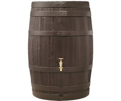 Garantia Barrica regenton - 260 of 420 liter - Houtlook - Kindveilige deksel