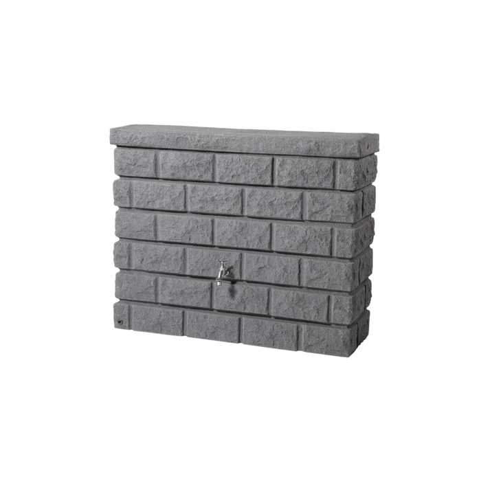 Garantia Rocky regenton - 400 liter - Steenstructuur - 3 kleuren