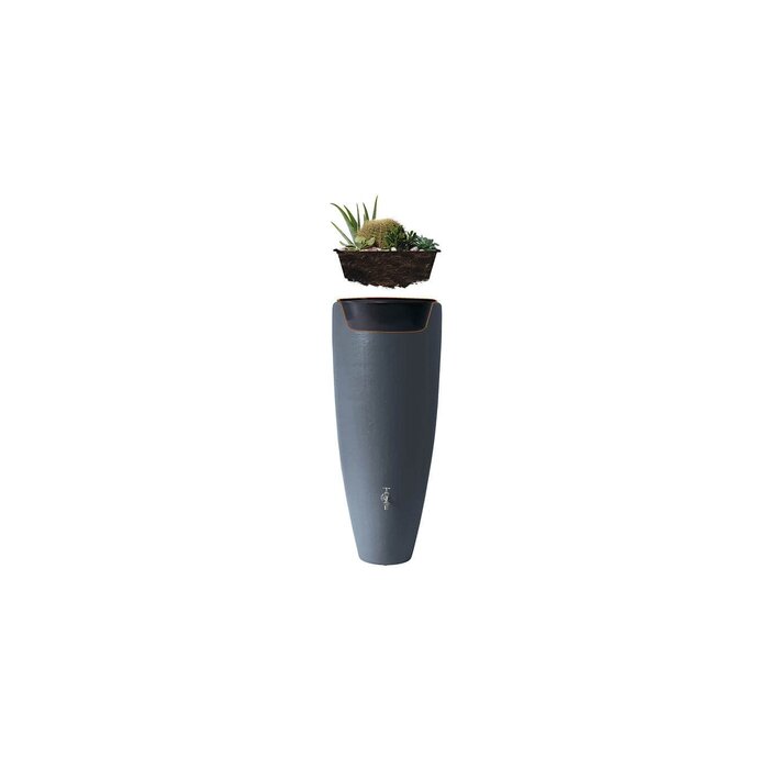 Garantia 2 in 1 regenton - 300 liter - Inclusief plantenbak - 3 kleuren