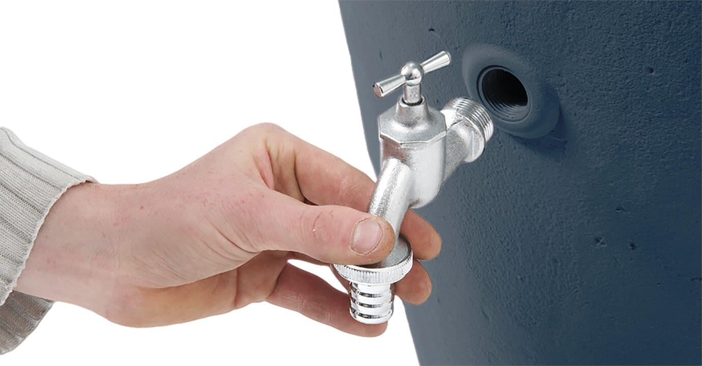 Garantia 2 in 1 regenton - 300 liter - Inclusief plantenbak - 3 kleuren