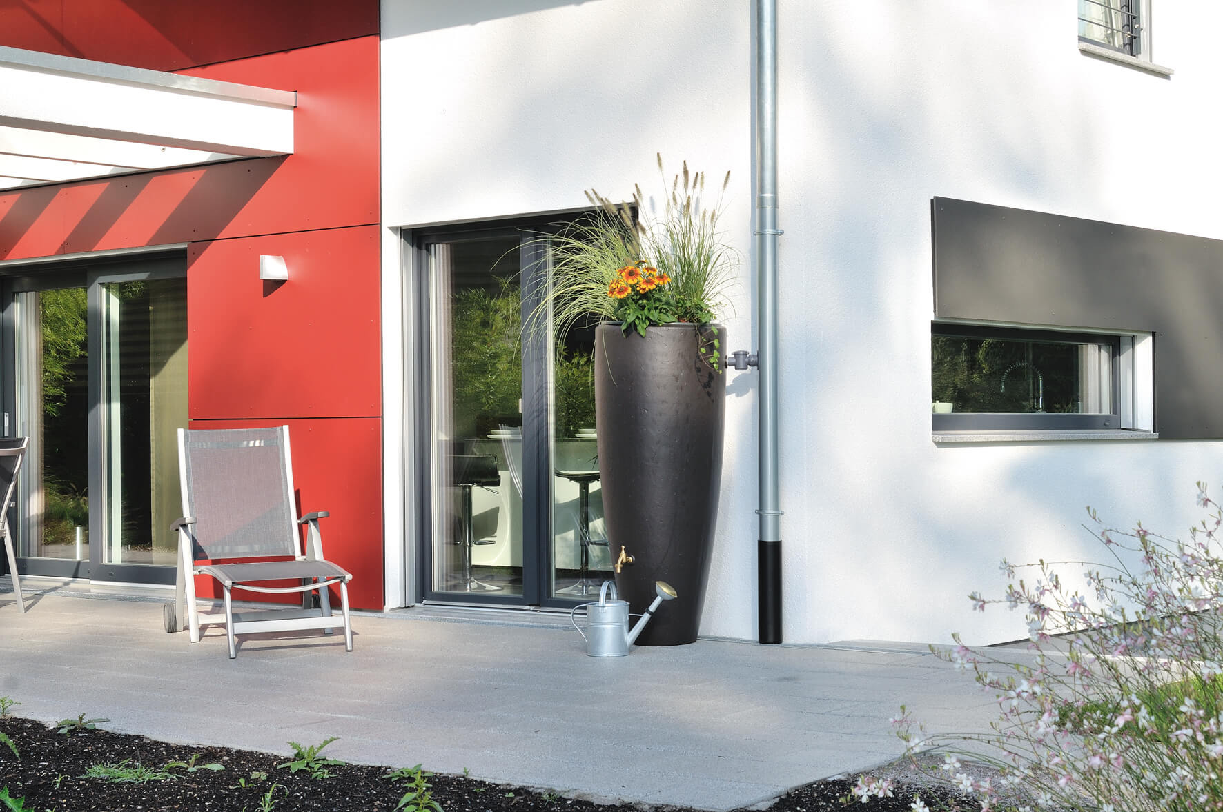 Garantia 2 in 1 regenton - 300 liter - Inclusief plantenbak - 3 kleuren