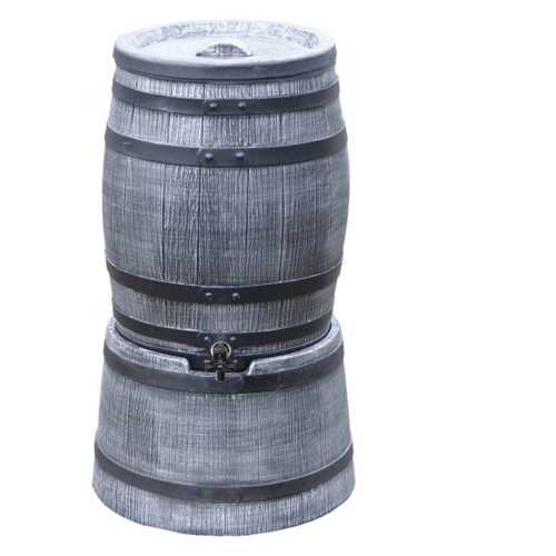 Roto Houtlook voet - Roto regenton 50 liter - Grijs