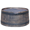 Roto Houtlook voet - Roto regenton 240 liter - Bruin