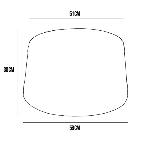 Roto Houtlook voet - Roto regenton 140 en 150 liter - Bruin