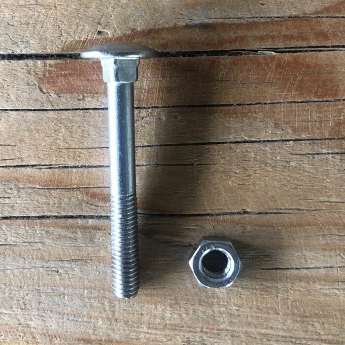 Sneeboer Cultivatorsteel met knop - 155 cm