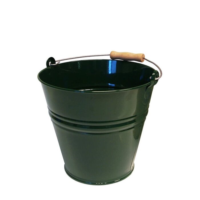 Kovotvar Metalen Emmer - 12 Liter - Tuindecoratie