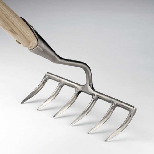 Sneeboer Tuinhark met 6 tanden - 167 cm