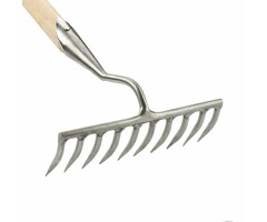 Sneeboer Tuinhark 10 tanden - Fijn - 167 cm