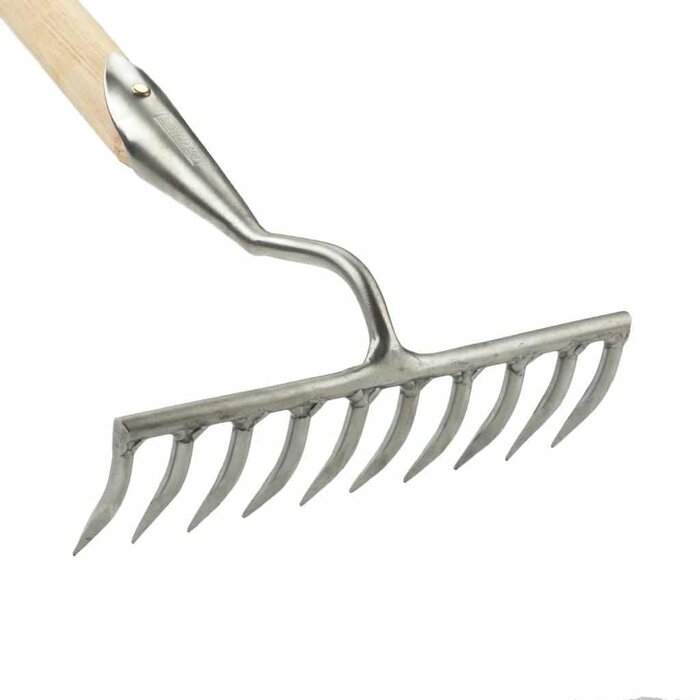 Sneeboer Tuinhark 10 tanden - Fijn - 167 cm