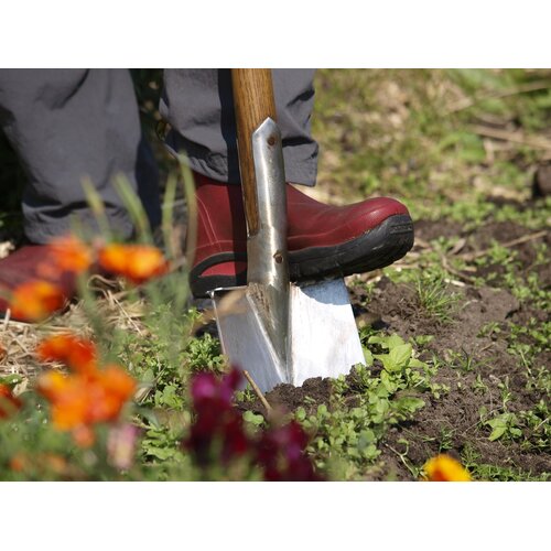Sneeboer Spade met steps - 116 cm