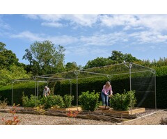 Harrod Fruitkooi Aluminium - 4 x 4 x 2 meter - Inclusief netten