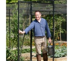 Harrod Extra deur voor fruitkooi - Staal - Zwart