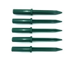 De Wiltfang Grondpen aluminium buis - 5 stuks - 16 mm - Rond