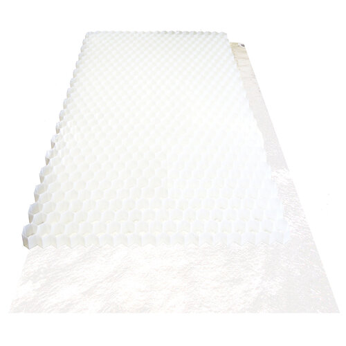Trudiplas Grindplaat 120 x 80 x 3 cm - Met doek - Zwart of wit