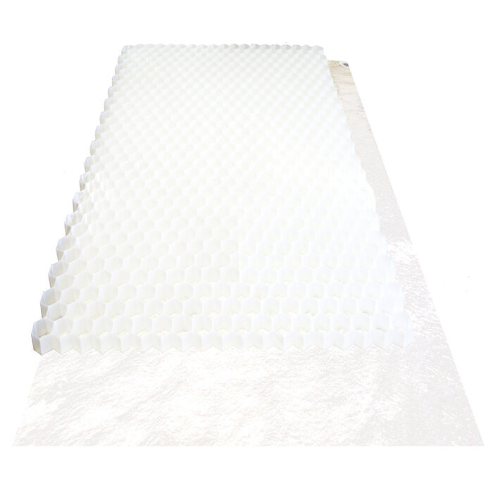 Trudiplas Grindplaat 120 x 80 x 3 cm - Met doek - Zwart of wit