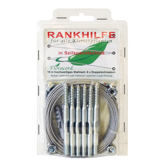 De Wiltfang Klimplantensysteem met 10 meter draad